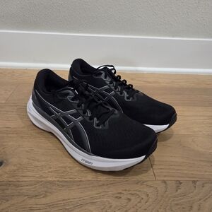 Asics Gel Kayano Black and White Running Shoes